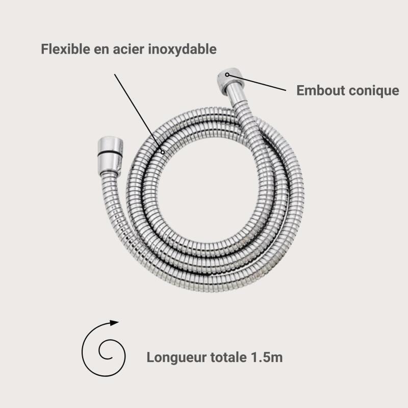 Flexible en acier inoxydable AXON