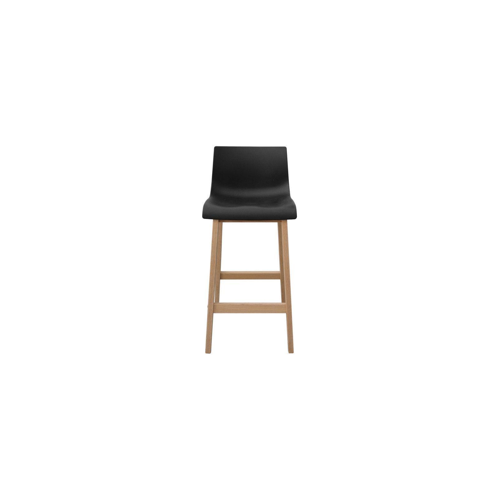 Lot de tabouret de bar en chêne 65cm TANNA