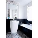 Lavabo colonne blanc céramique 85 cm PAROS