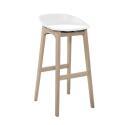Lot de tabourets de bar en bois 65cm RIVA