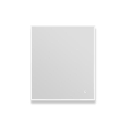 Miroir LED rectangulaire en verre argenté ECLIPS