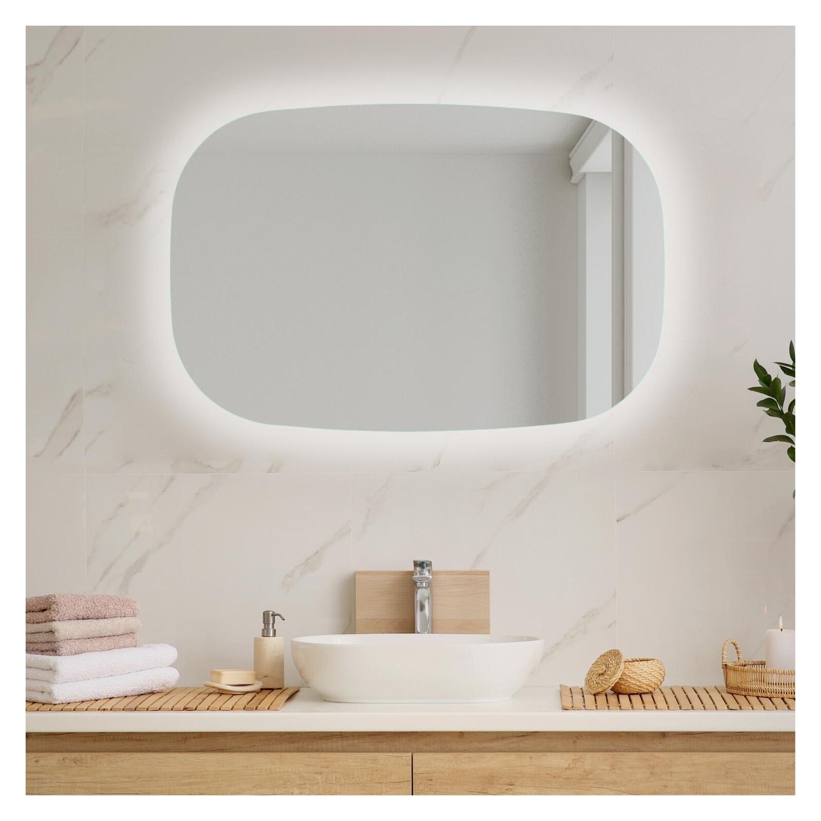 Miroir LED 52x80 cm ANIA
