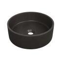Vasque à poser ronde en grès 36cm