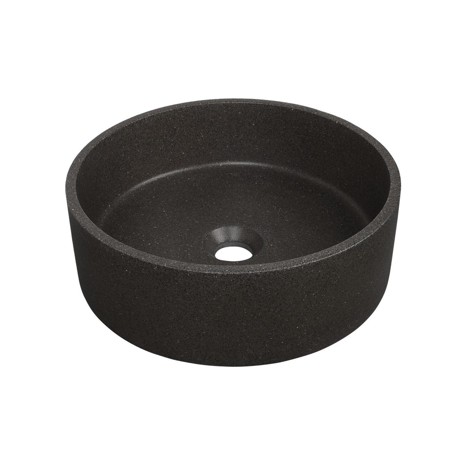 Vasque à poser ronde en grès 36cm