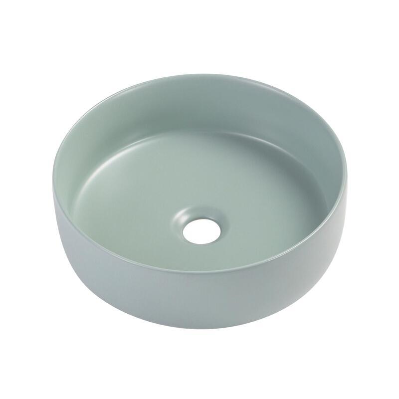 Vasque à poser ronde en céramique 36cm