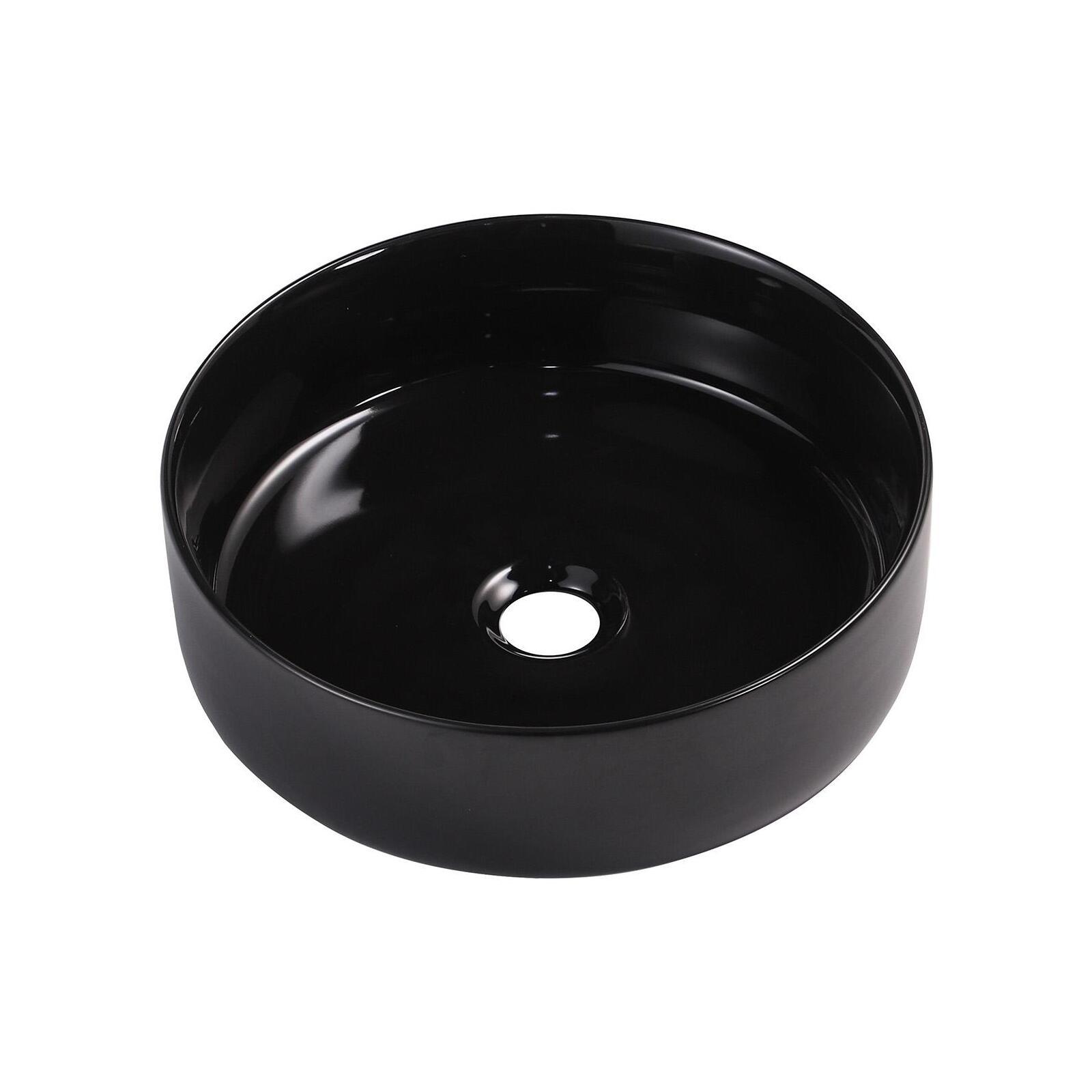 Vasque à poser ronde en céramique 36cm