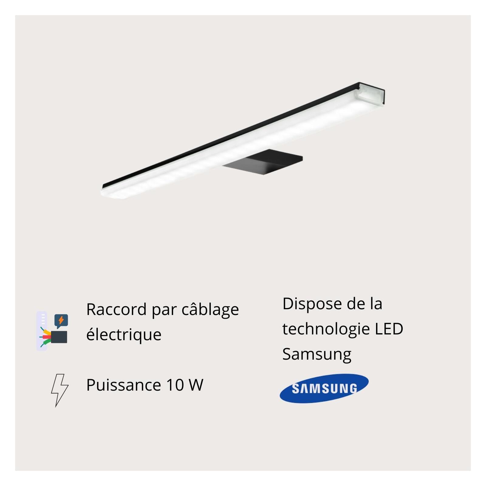 Spot LED noir 45,8 cm PANDORA Spot LED noir 45,8 cm PANDORA