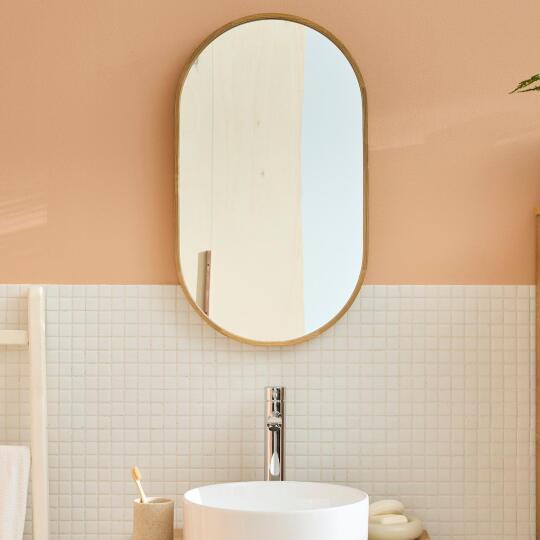 Miroir ovale 40x70 cm PEPPER