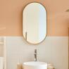 Miroir ovale 40x70cm