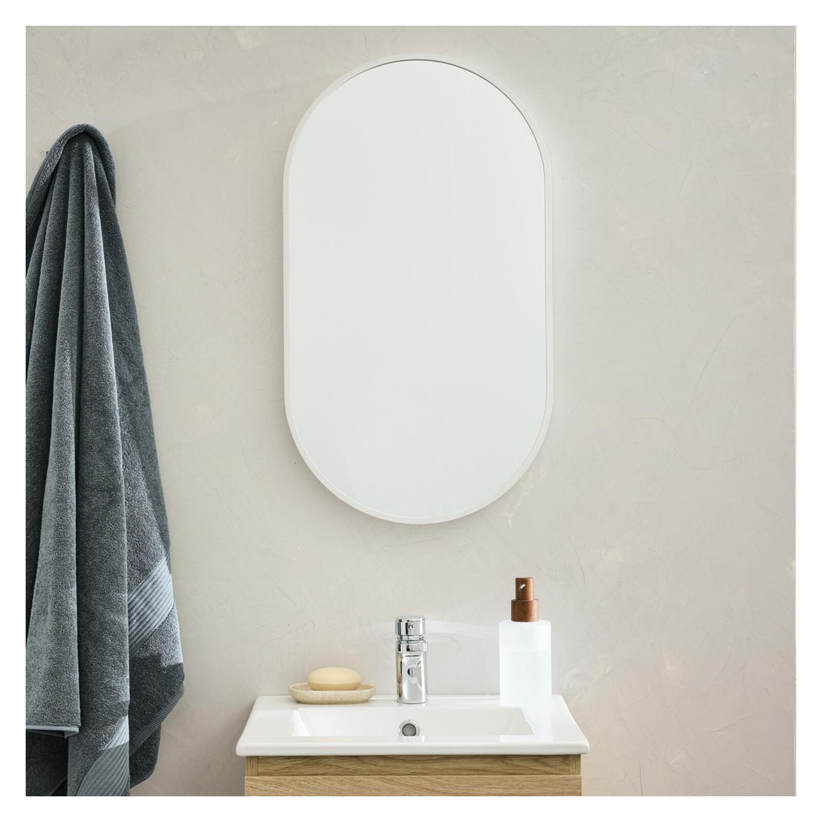 Miroir ovale 40x70 cm PEPPER