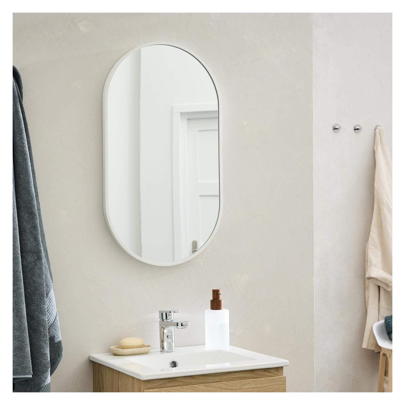 Miroir ovale 40x70 cm PEPPER