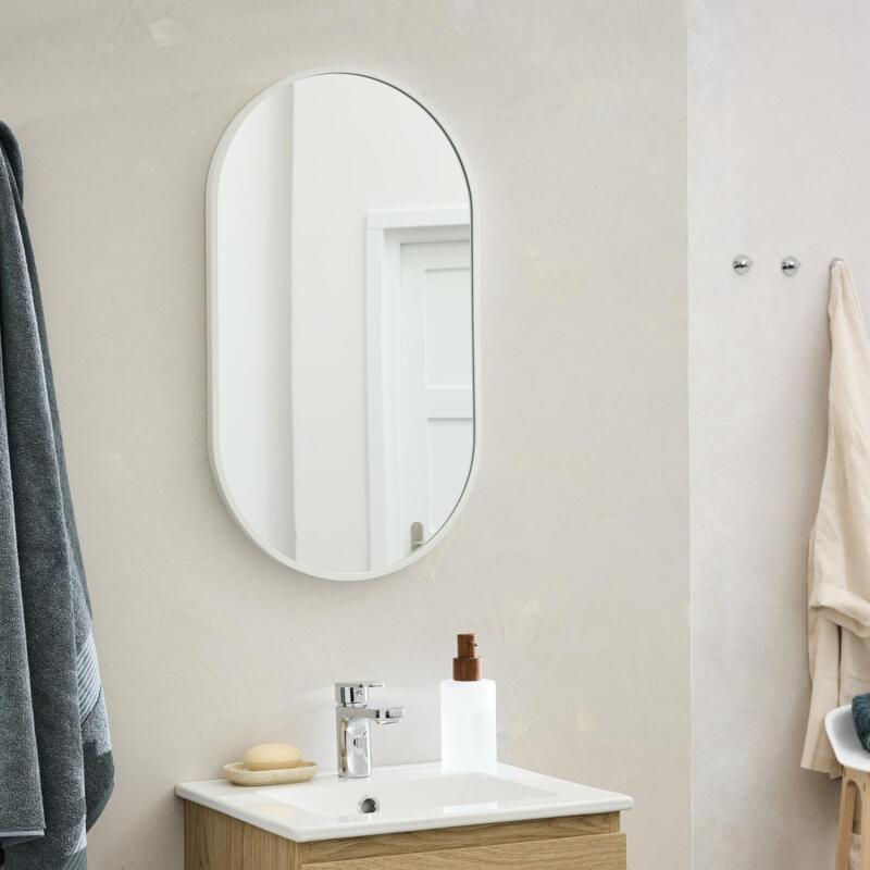 Miroir ovale 40x70 cm PEPPER