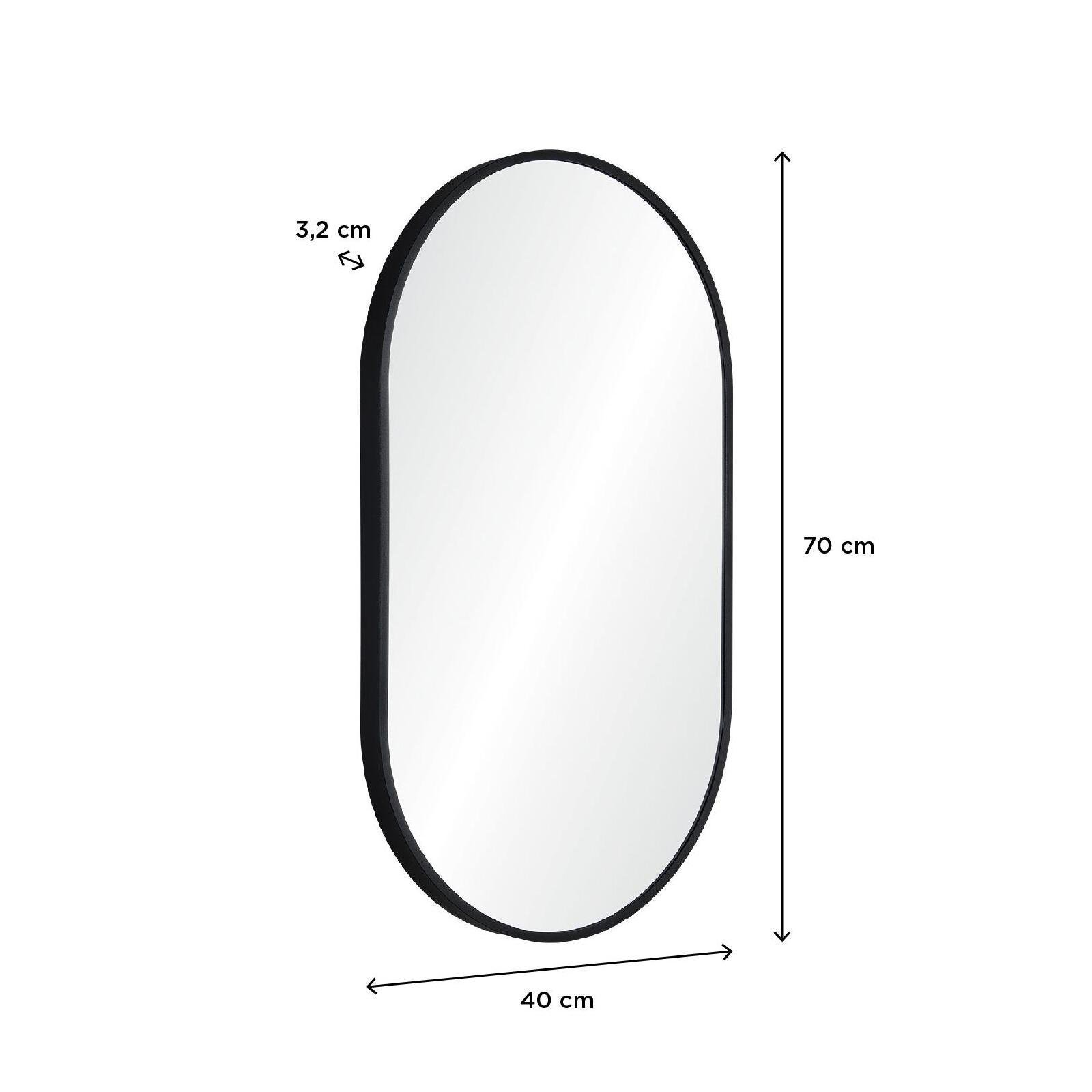 Miroir ovale 40x70 cm PEPPER Miroir ovale 40x70 cm PEPPER