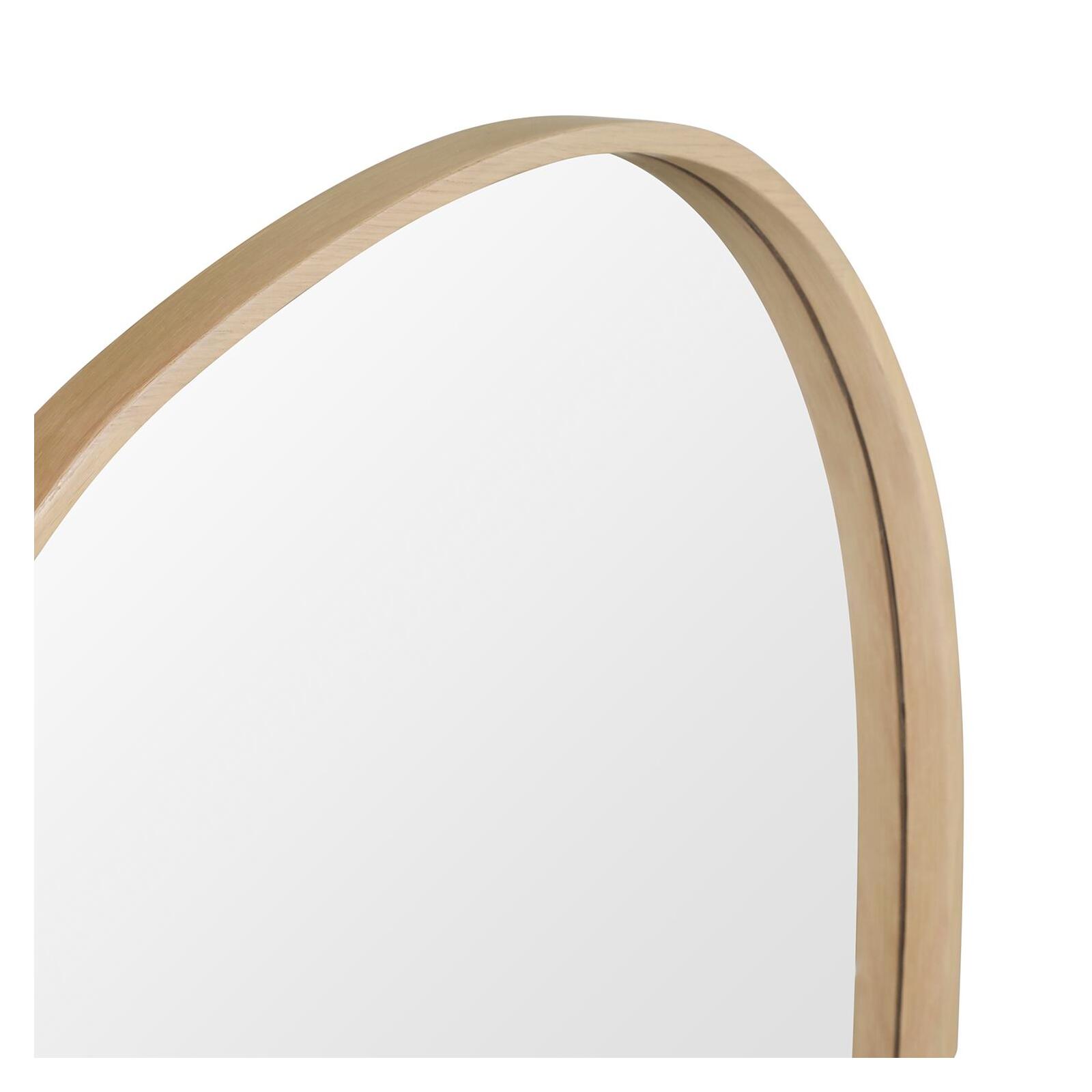 Miroir galet chêne 60 x 80 cm Miroir galet chêne 60 x 80 cm
