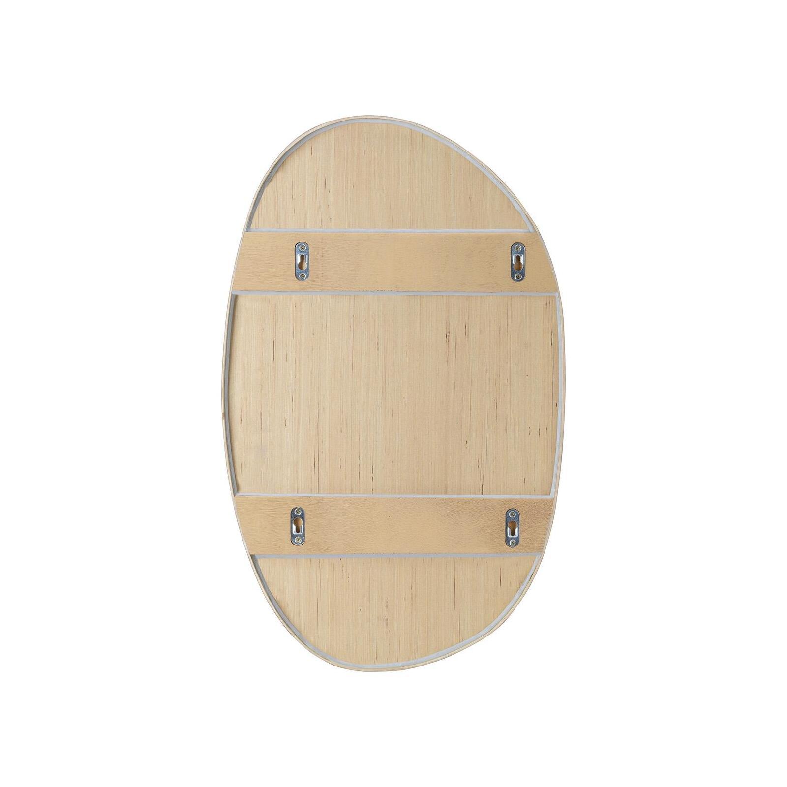 Miroir galet chêne 40x65 OAKY