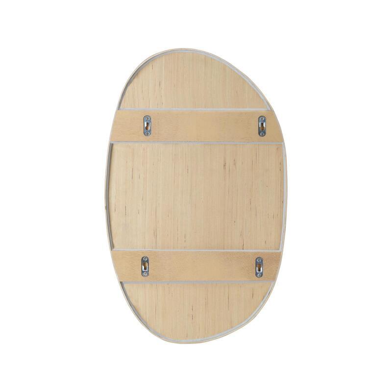 Miroir galet chêne 40x65 OAKY