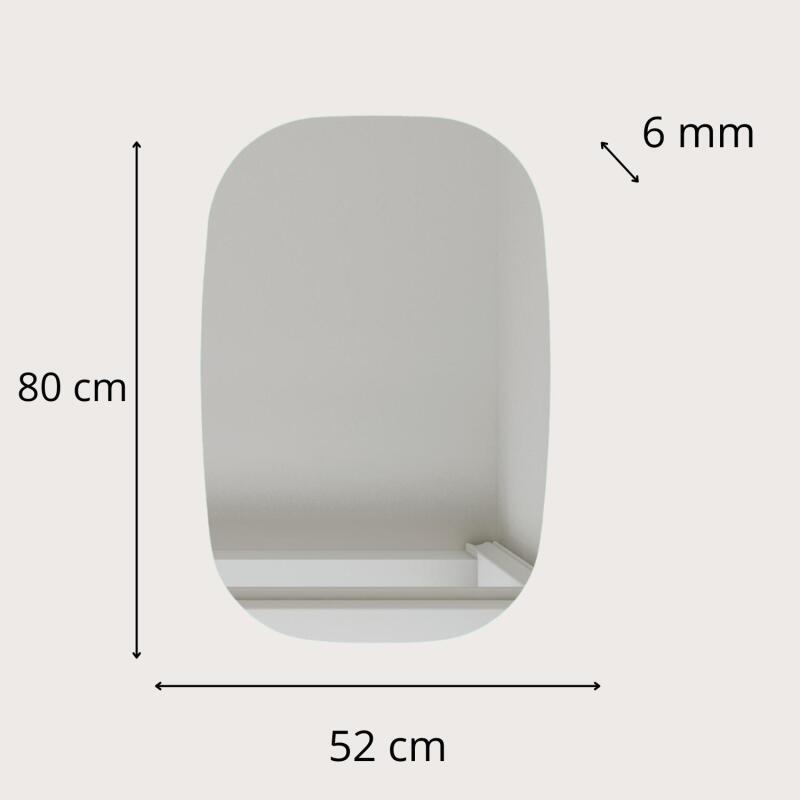 Miroir LED 52x80 cm ANIA