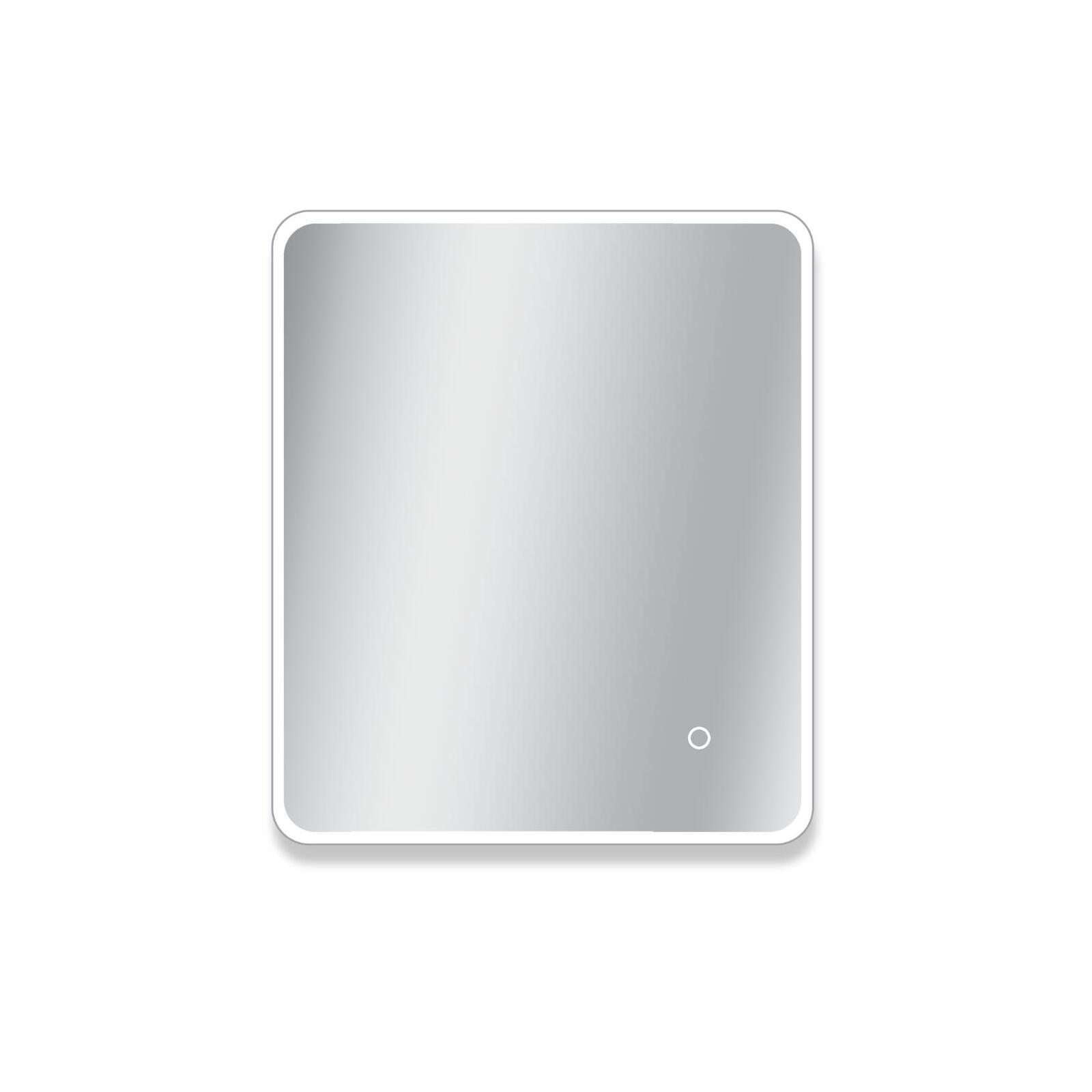 Miroir LED rectangulaire L60/80/90/120cm avec cadre rétro-éclairé