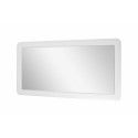 Miroir salle de bain blanc L130 x H70 BONI Miroir salle de bain blanc L130 x H70 BONI