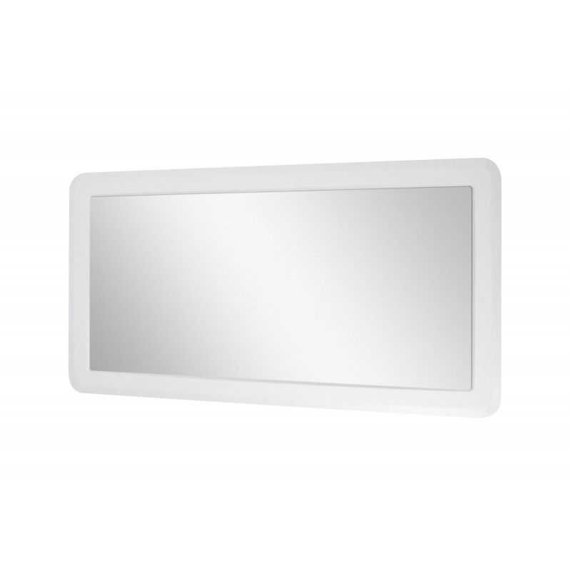 Miroir salle de bain blanc L130 x H70 BONI