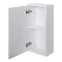 Module de rangement - Armoire de toilette - Faible profondeur - Blanc laqué