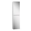 Armoire de toilette 60cm décor chêne double porte miroir