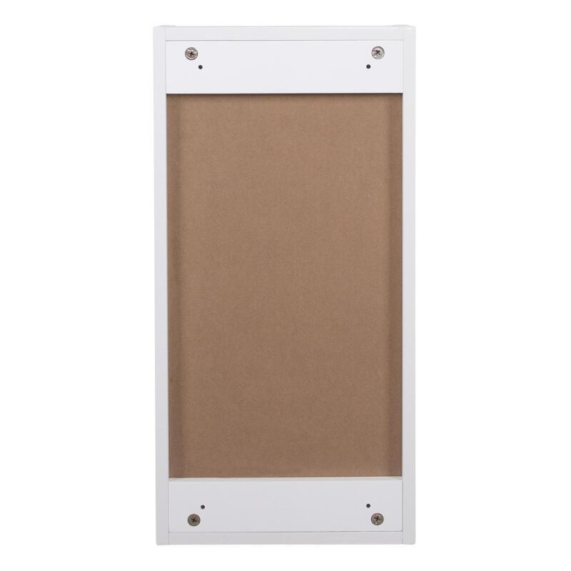 Armoire de toilette 60cm décor chêne double porte miroir
