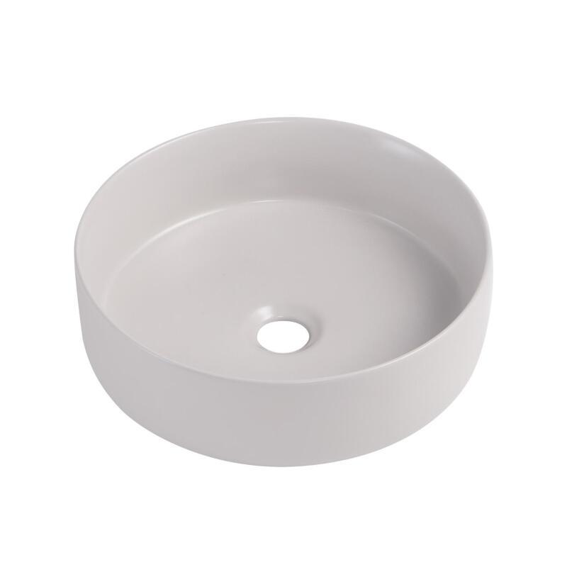 Vasque à poser ronde en céramique 36cm