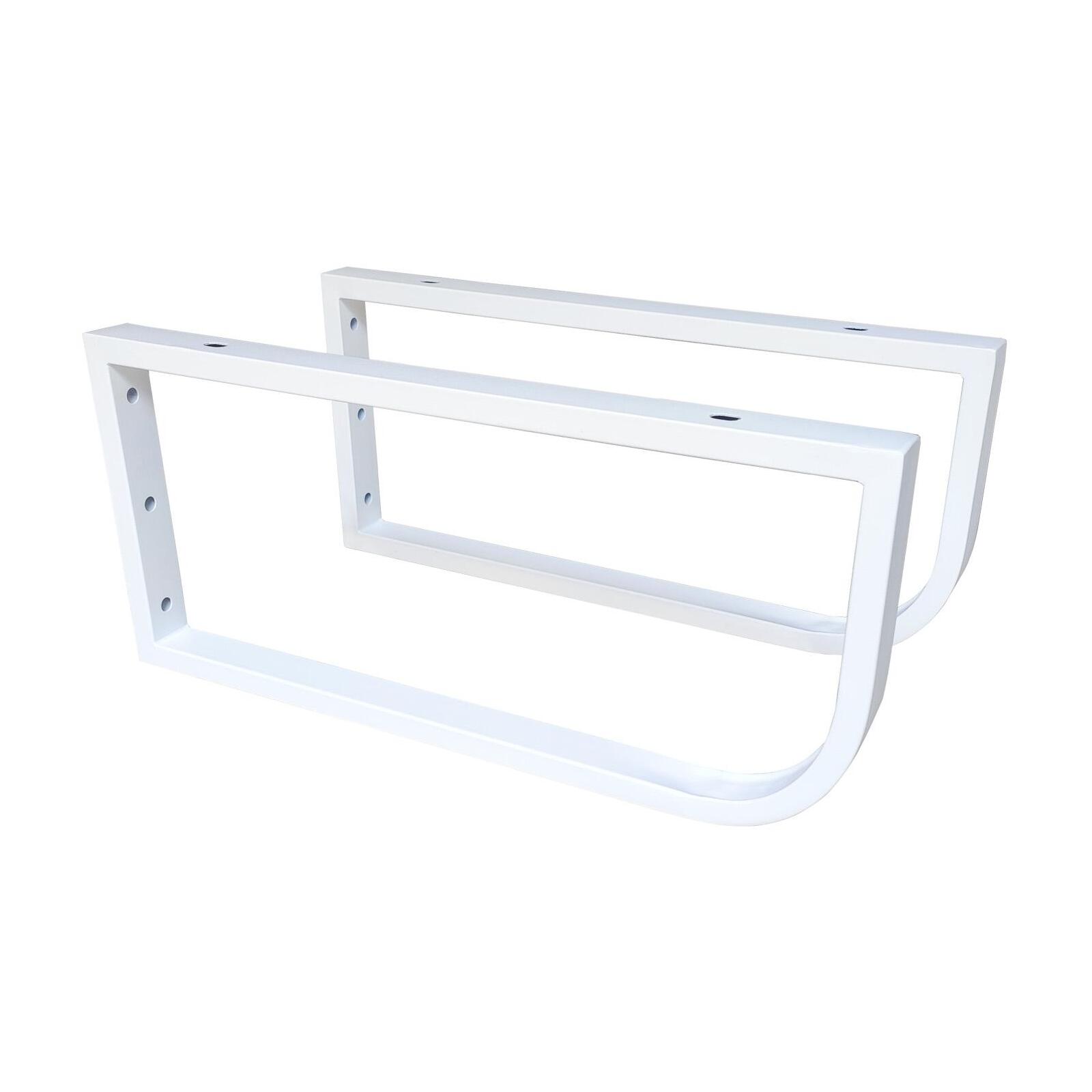 Équerre porte serviette WILL - Jeu de 2 équerres - Métal noir