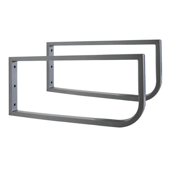 Équerre porte serviette WILL - Jeu de 2 équerres - Métal noir