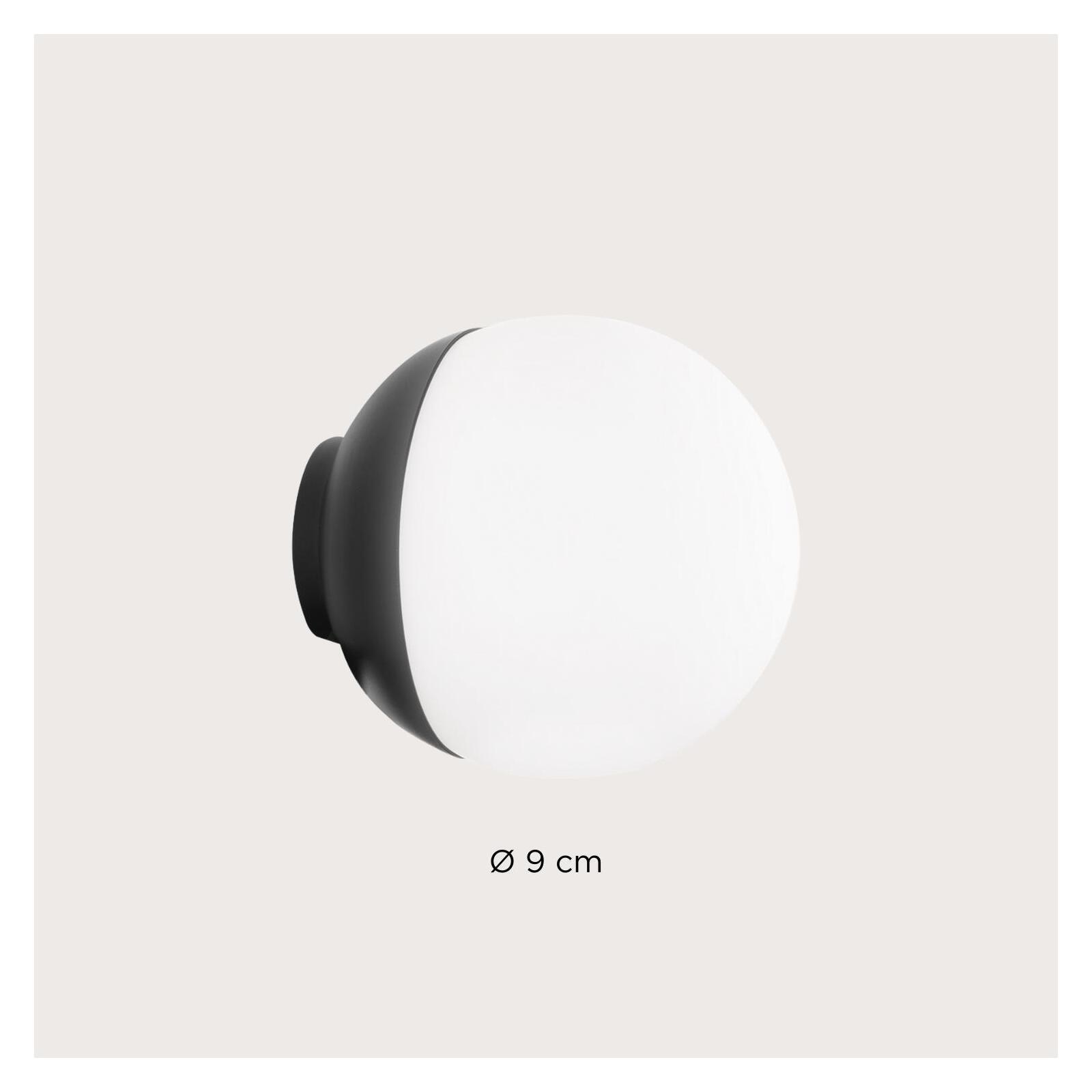 Spot LED noir 9 cm SCARLETT