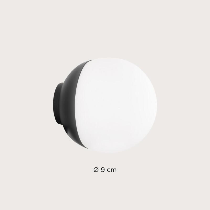 Spot LED noir 9 cm SCARLETT