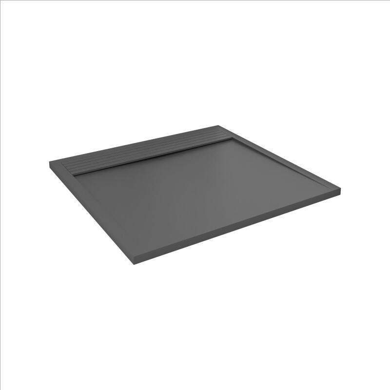 Receveur de douche 100x80 cm en béton blanc