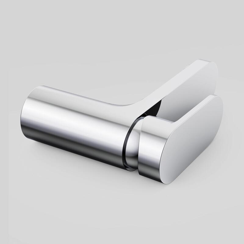 Robinet de salle de bain mitigeur bec bas noir H12,3cm