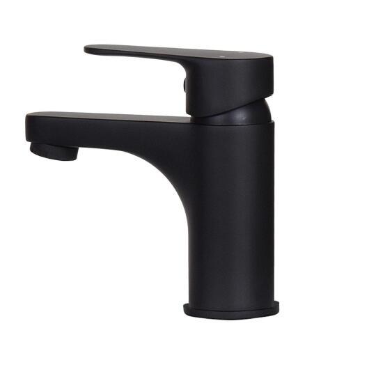 Robinet lave-mains noir mat - Mitigeur eau chaude et eau froide GRIFO