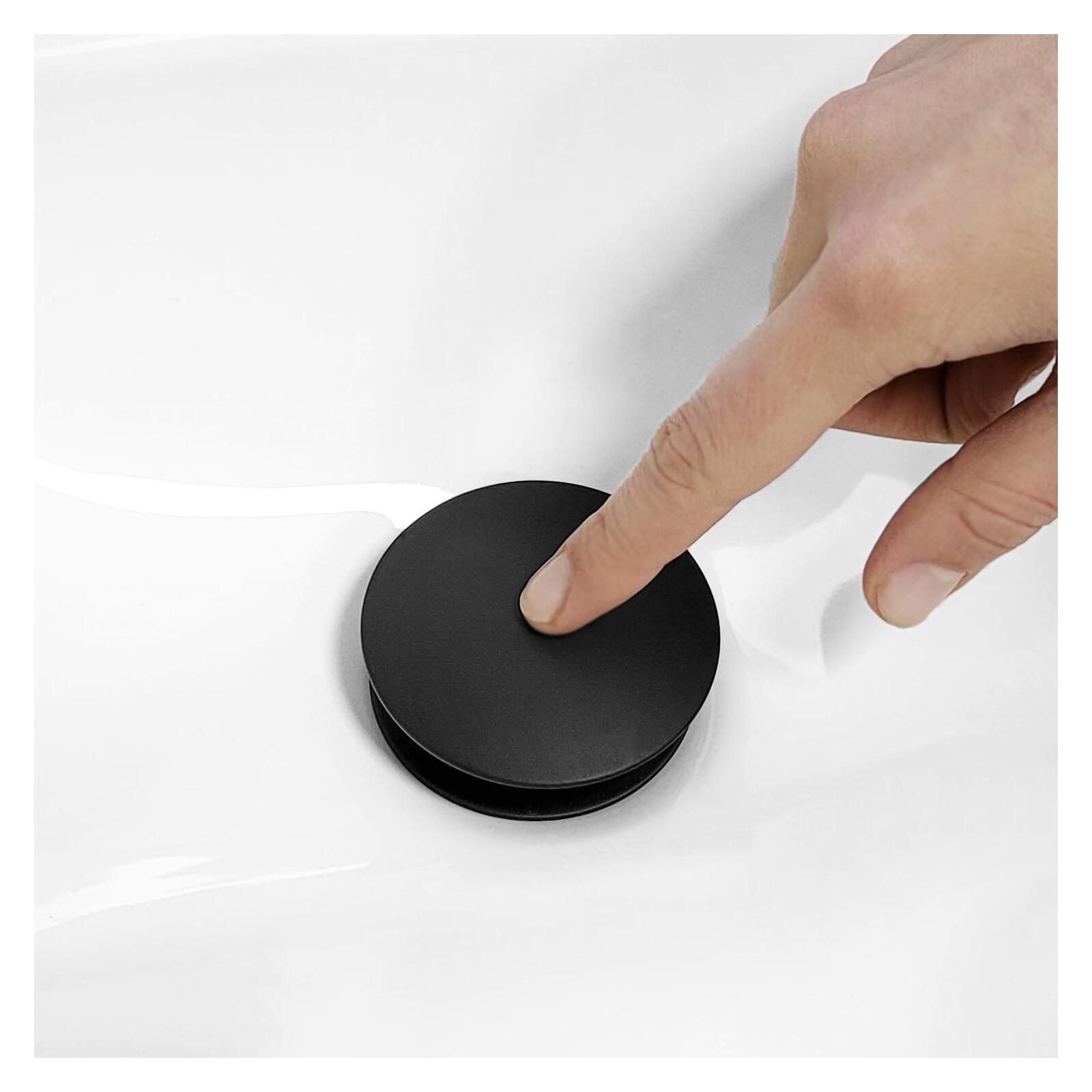 Bonde clic-clac chromée - avec trop plein