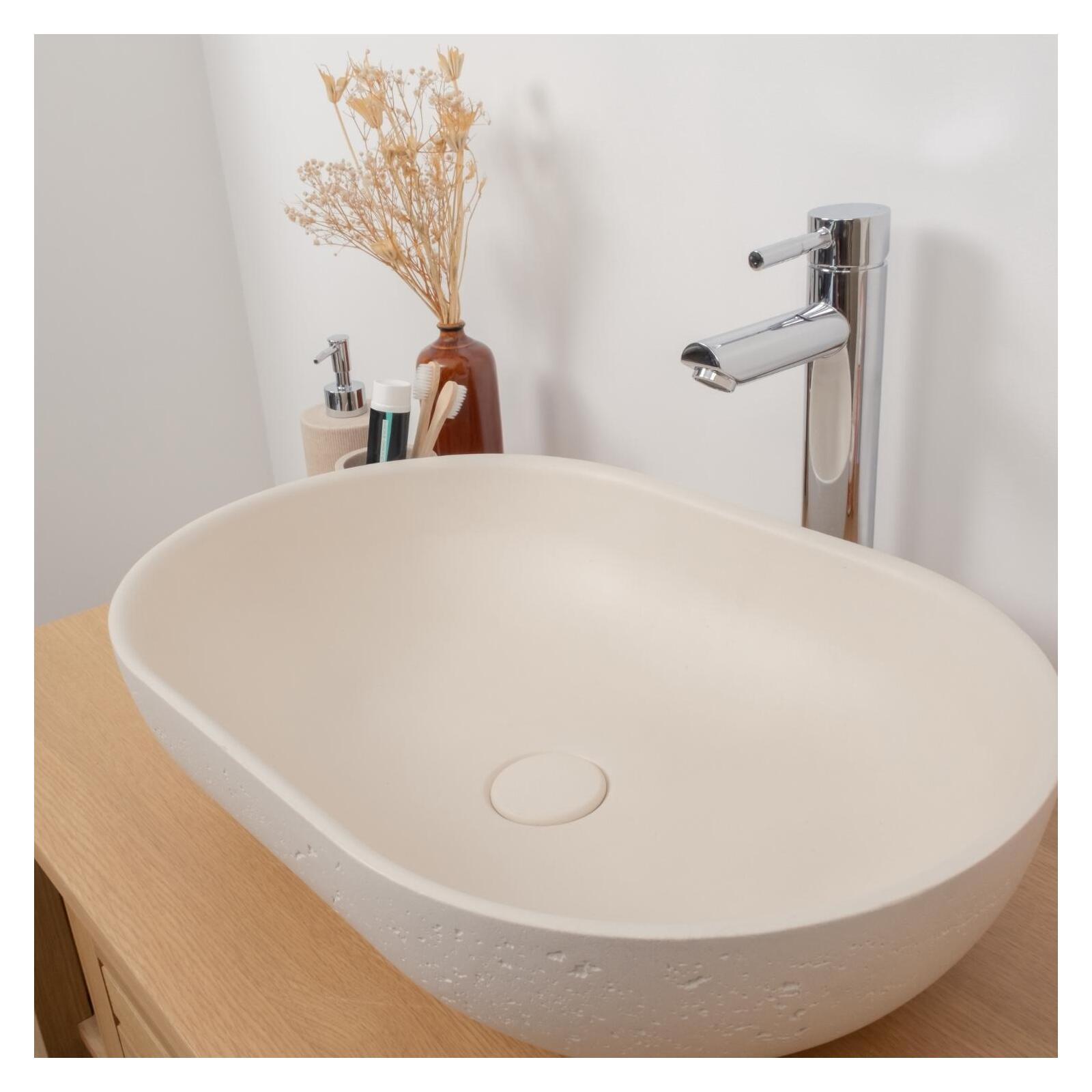 Bonde clic-clac sans trop plein en béton