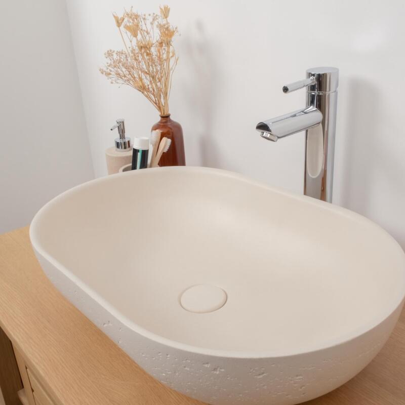 Bonde clic-clac sans trop plein en béton