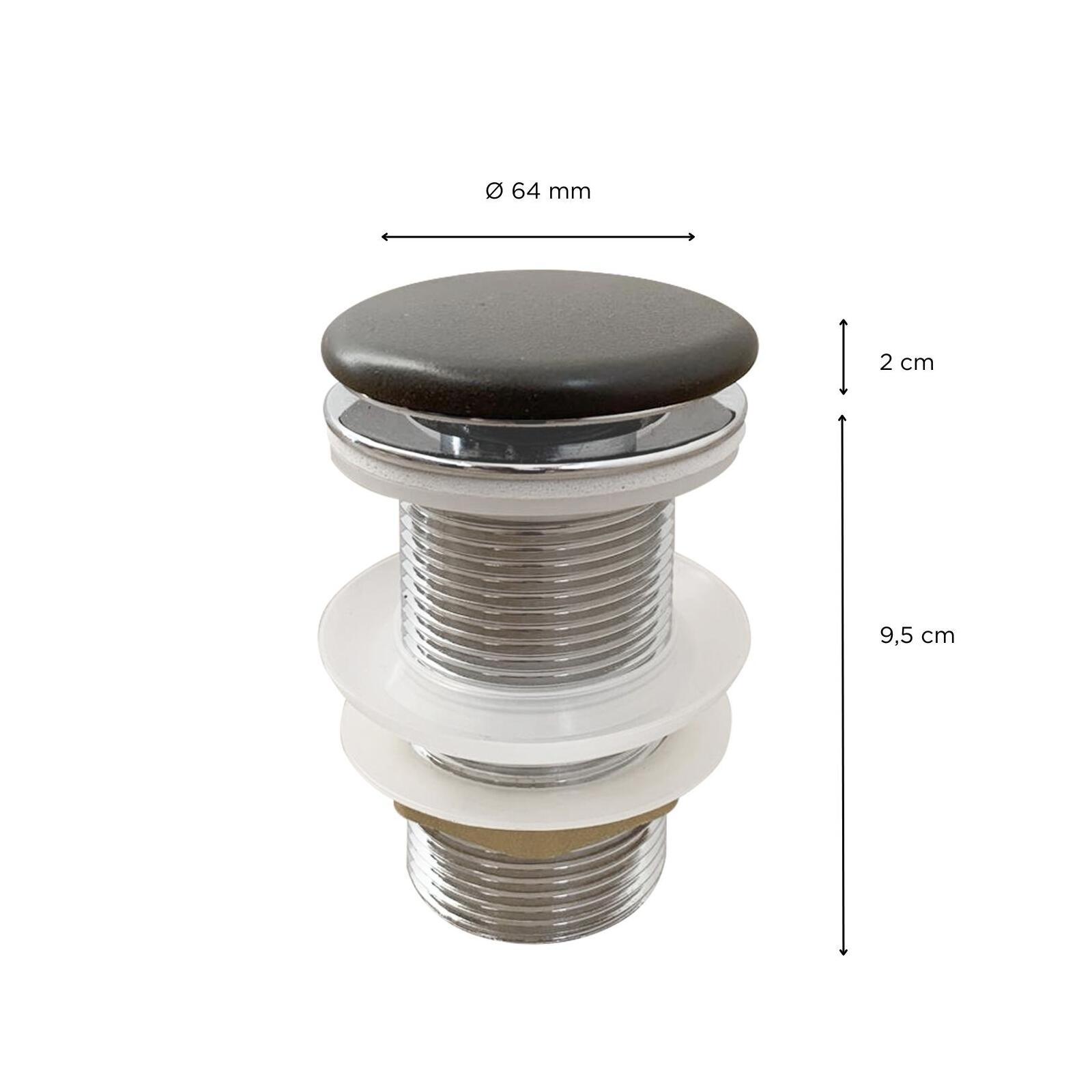 Bonde clic-clac en béton - sans trop plein