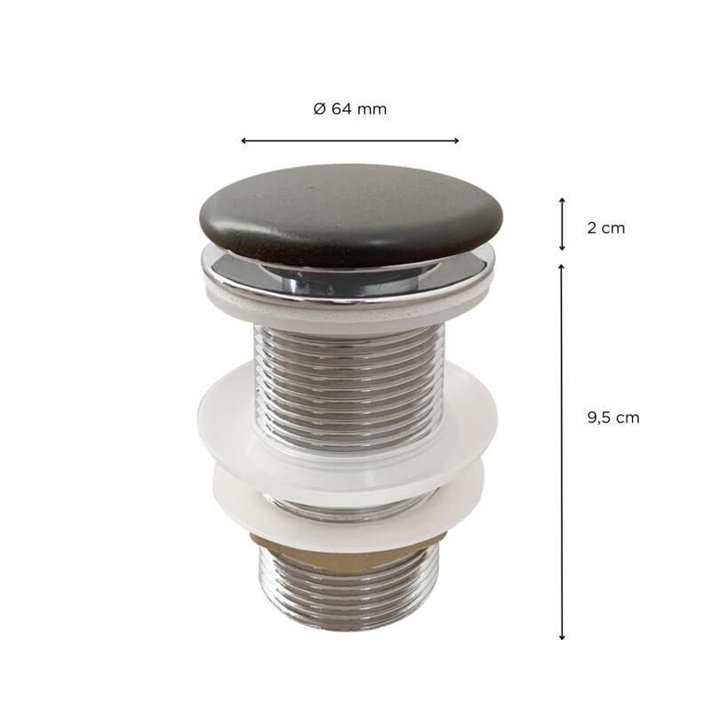 Bonde clic-clac en béton - sans trop plein
