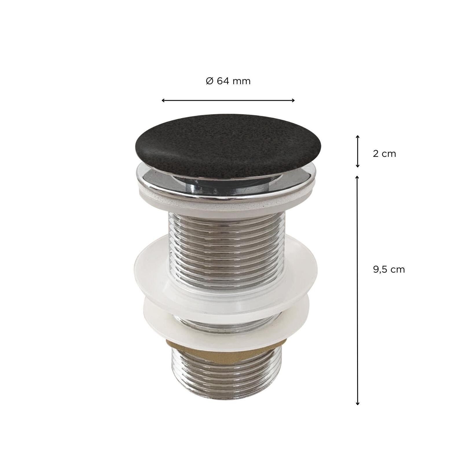 Bonde clic-clac sans trop plein en grès
