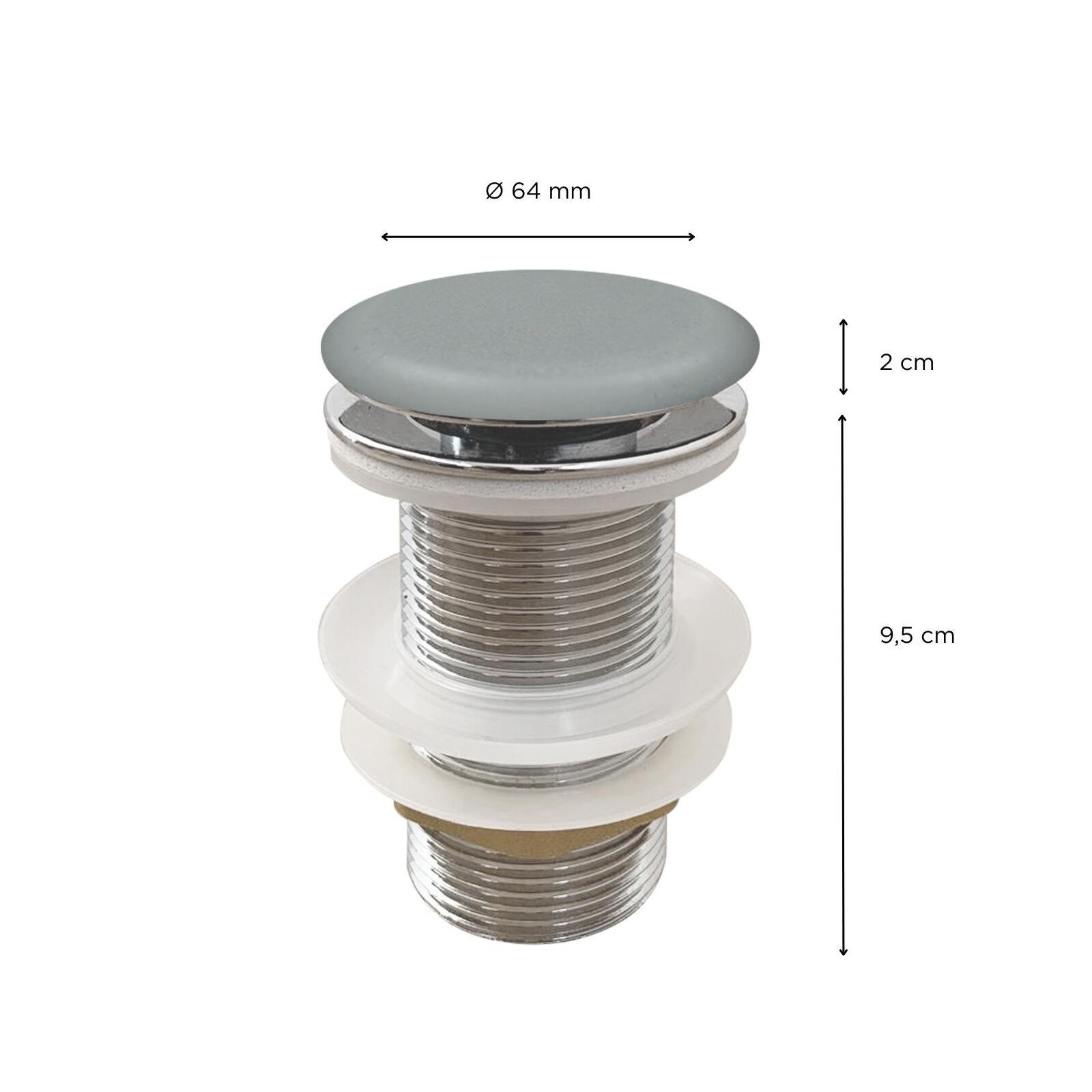 Bonde clic-clac en béton - sans trop plein