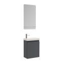 Ensemble meuble lave-mains LISA + Robinet TAP + Miroir SIMONA