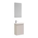 Ensemble meuble lave-mains LISA + Robinet TAP + Miroir SIMONA