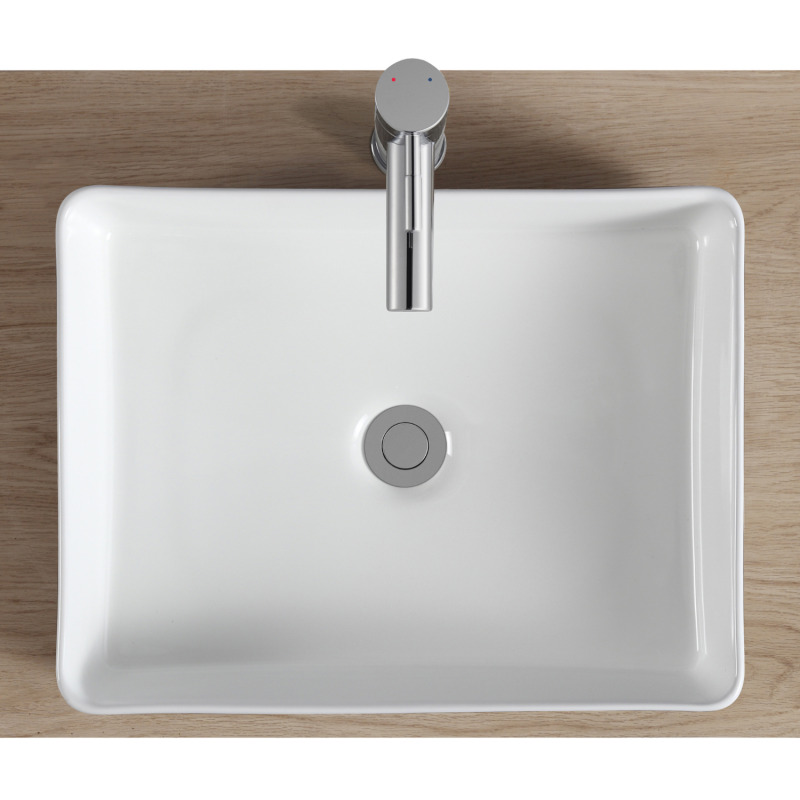 VASQUE ALBI BICOLOR RECTANGULAIRE