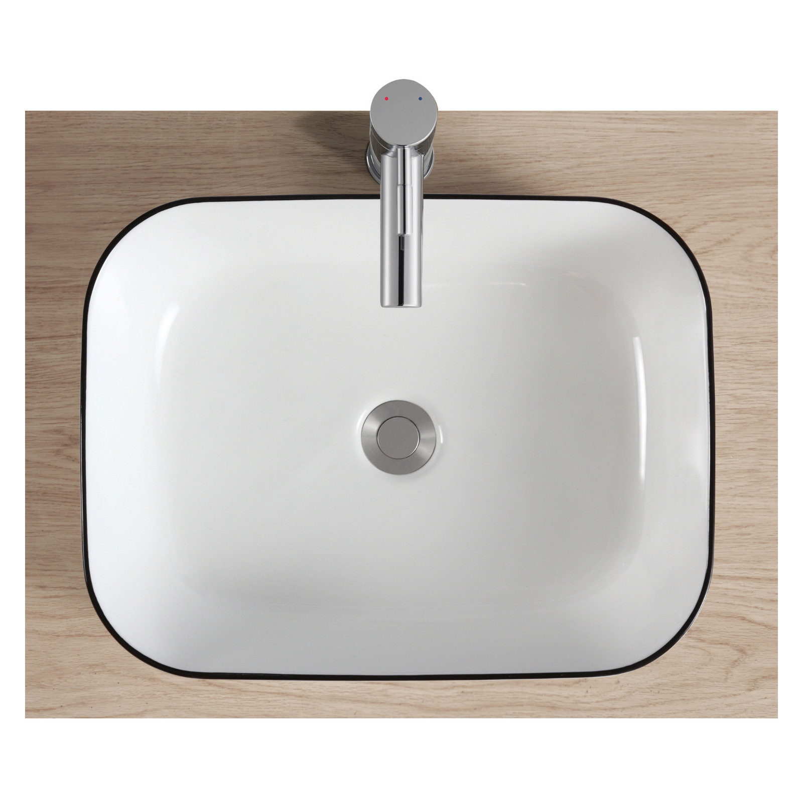 VASQUE KALA RECTANGULAIRE B&N