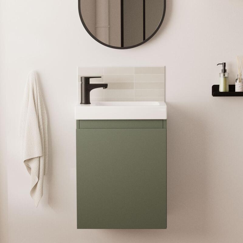 Ensemble meuble lave-mains LISA + Robinet GRIFO