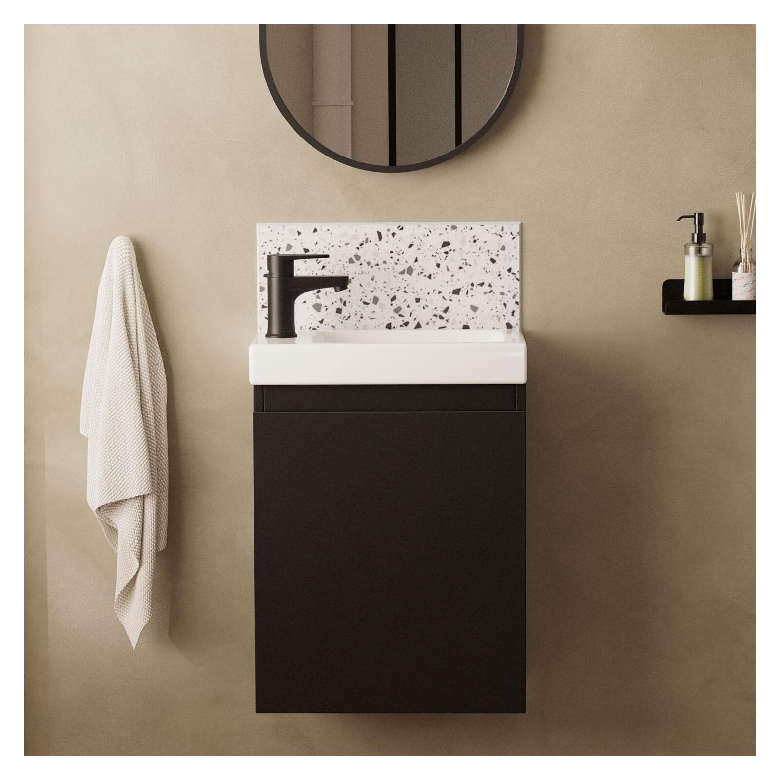 Ensemble meuble lave-mains LISA + Robinet GRIFO