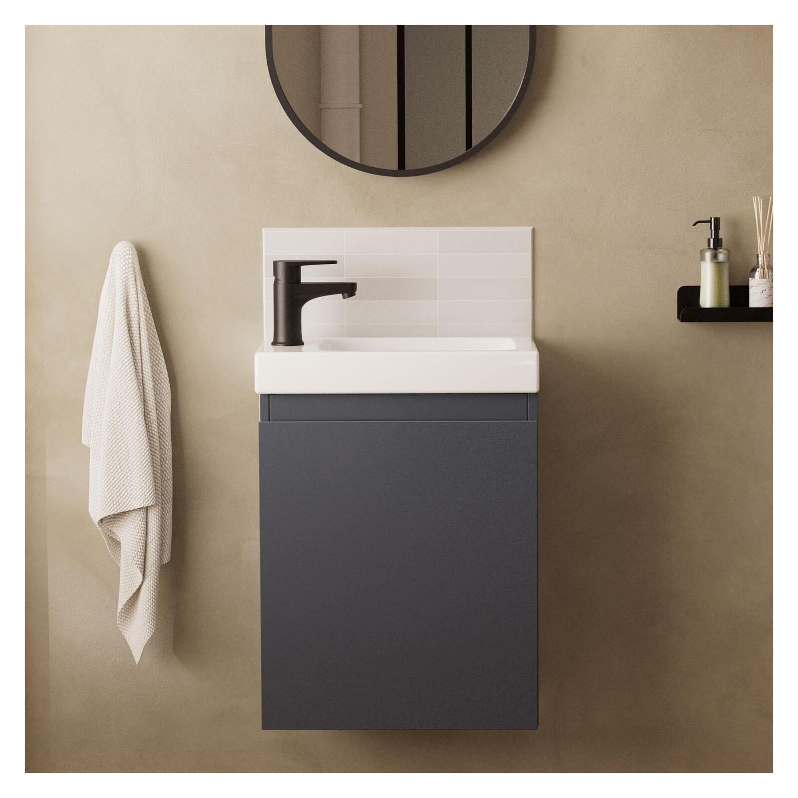 Ensemble meuble lave-mains LISA + Robinet GRIFO