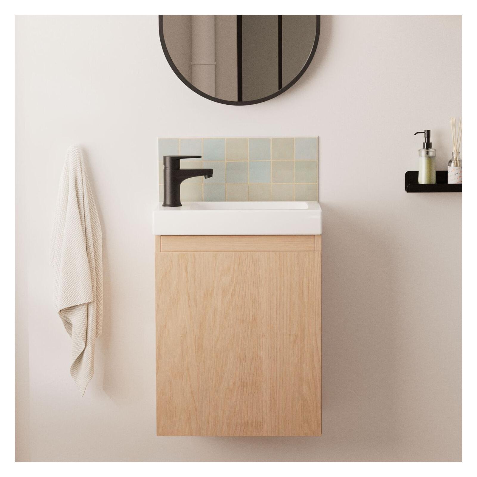 Ensemble meuble lave-mains LISA + Robinet GRIFO